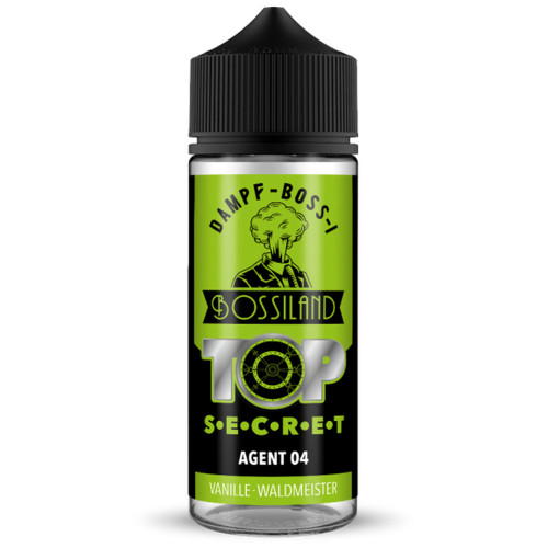 Agent 04 Bossiland TOP SECRET 20ml Longfill Aroma By Dampf Boss I