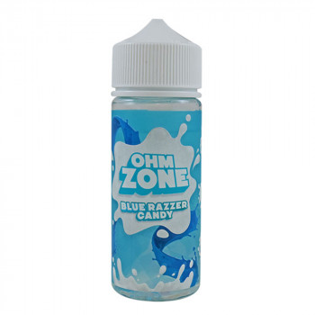 Blue Razzer Candy 100ml Shortfill Liquid by Ohm Zone