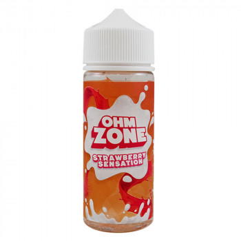 Strawberry Sensation 100ml Shortfill Liquid by Ohm Zone Strawberry Sensation 100ml Shortfill Liquid by Ohm Zone