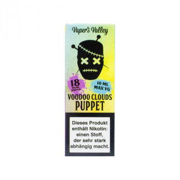 Voodoo Clouds E-Liquid 10ml Puppet 18mg Shot