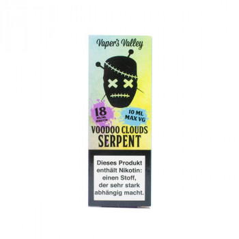 Voodoo Clouds E-Liquid 10ml Serpent 18mg Shot