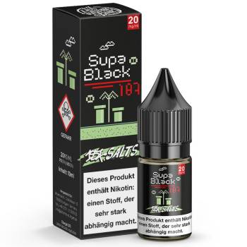 187 Salts Supa Black NicSalt Liquid 10ml / 20mg