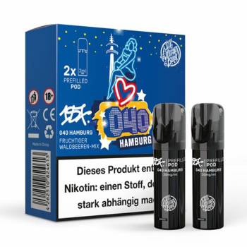 187 Strassenbande – 040 Hamburg – Prefilled Pod 2er Pack