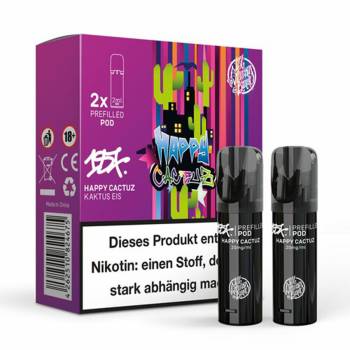 187 Strassenbande – Happy Cactuz – Prefilled Pod 2er Pack