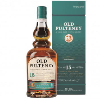 Old Pulteney 15 Jahre Single Malt Scotch Whisky 46% Vol. 700ml