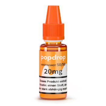 50/50 Nikotin-Shot 10ml 20mg by POPDROP