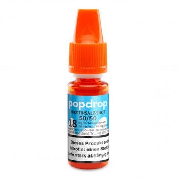 50/50 Nikotinsalz-Shot 10ml 18mg by POPDROP