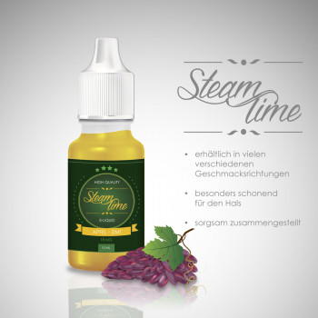 SteamTime eLiquid Premium Range Serie [[Geschmack]]  [[Nikotingehalt]]  [[Füllmenge]]
