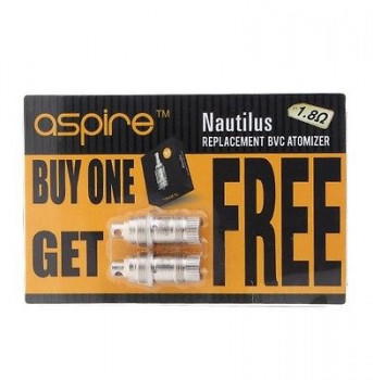 Aspire Nautilus Mini BVC Verdampferkopf 2 Stück (1.8 Ohm) Coil ´s  Nautilus BIG