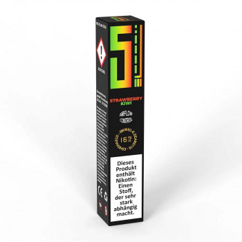 5EL E-Zigarette 600 Züge 400mAh Strawberry Kiwi