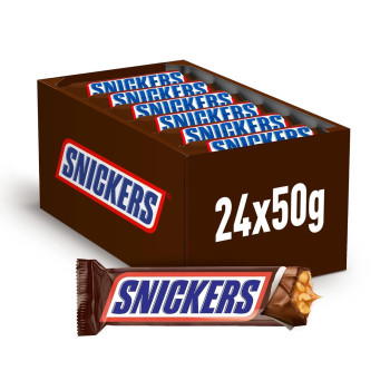 Snickers Schokoladenriegel 24x 50g