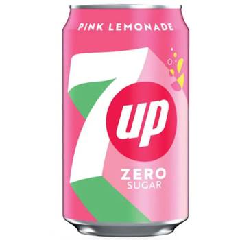 7UP Pink Lemonade Zero Sugar 330ml