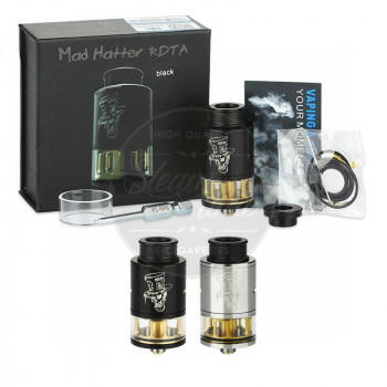 Advken Mad Hatter 3,5ml 24 RDTA Tank Silber