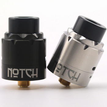 Advken Notch Coil RDA Verdampfer Tank Schwarz