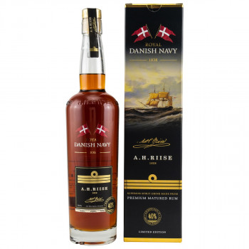 A.H. Riise Royal Danish Navy Rum 40% Vol. 700ml