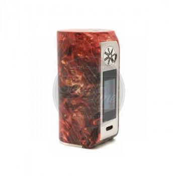 asMODus Minikin V2 180W TC Box Mod KODAMA STABILIZED WOOD SILVER RED