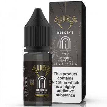 Resolve - Double Menthol 20mg 10ml NicSalt Liquid by Aura