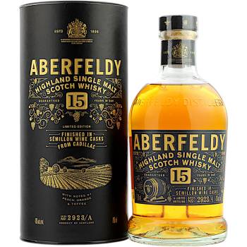 Aberfeldy 15 Jahre Cadillac Finish White Wine Cask Single Malt Whisky 43% Vol. 700ml