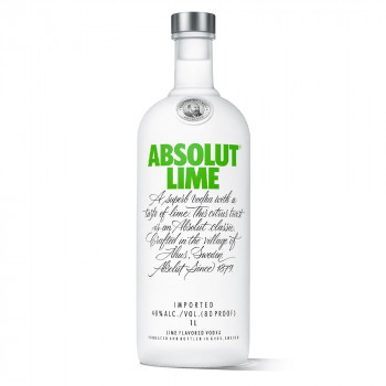 Absolut Vodka Lime 40% Vol. 1000ml