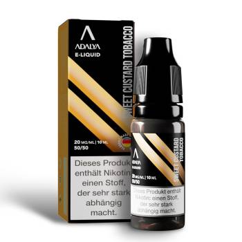 Adalya Sweet Custard Tobacco NicSalt Liquid
