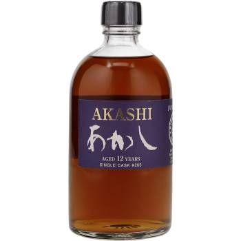 Akashi 12 Jahre Single Cask No. 203 Whisky 60,7% Vol. 500ml Akashi 12 Jahre Single Cask No. 203 Whisky 60,7% Vol. 500ml