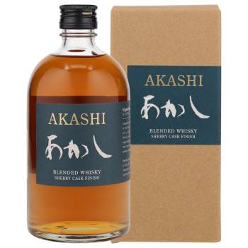 Akashi Sherry Cask Finish Blended Whisky 40% Vol. 500ml