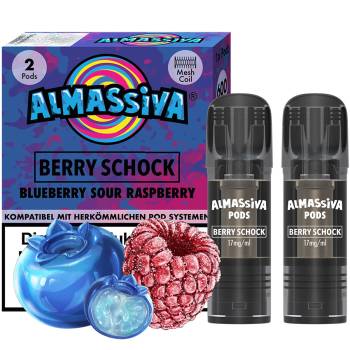 Al Massiva – Berry Schock – Prefilled Pod 2er Pack