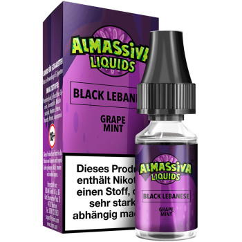 Al Massiva Black Lebanese NicSalt Liquid 10ml / 10mg