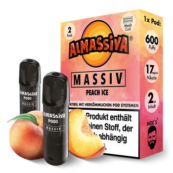 Al Massiva – Massiv – Prefilled Pod 2er Pack 2ml 17mg