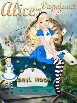 April Moon e Liquid by Alice in Vapeland 60ml 0 mg / 60ml