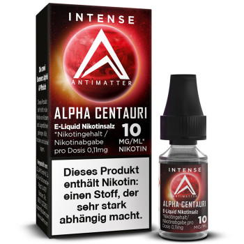 Antimatter Intense Alpha Centauri NicSalt Liquid 10ml / 10mg