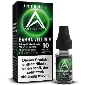 Antimatter Intense Gamma Velorum NicSalt Liquid 10ml / 10mg