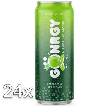 Apfelringe - GÖNRGY Energy Drink by MontanaBlack 24x 500ml