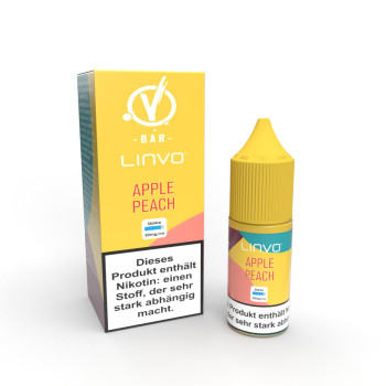 Apple Peach NicSalt Liquid by Linvo