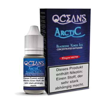 Arctic NicSalt Liquid by Oceans 10ml / 20mg