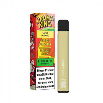 Aroma King Bar E-Zigarette 700 Züge 550mAh NicSalt Cool Mango Aroma King Bar E-Zigarette 700 Züge 550mAh NicSalt Cool Mango