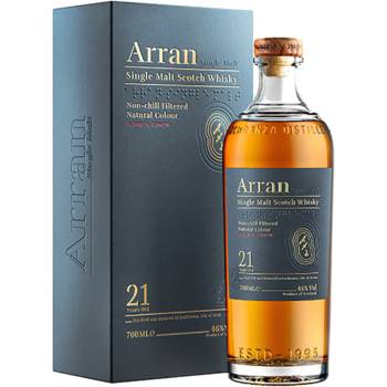 Arran 21 Years Old Single Malt Scotch Whisky 46% Vol. 700ml
