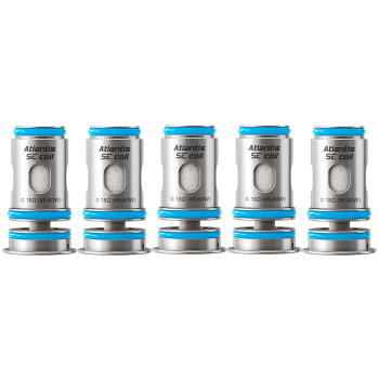 Aspire ASE (Atlantis SE) Coil-Serie 5er Pack Ersatz Verdampferköpfe 0,18Ohm