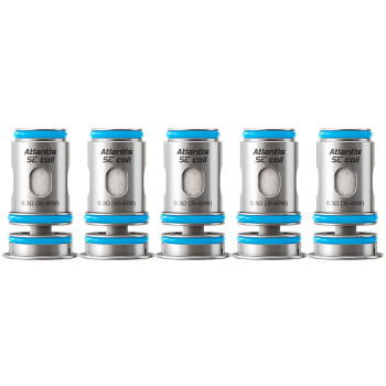 Aspire ASE (Atlantis SE) Coil-Serie 5er Pack Ersatz Verdampferköpfe 0,3Ohm