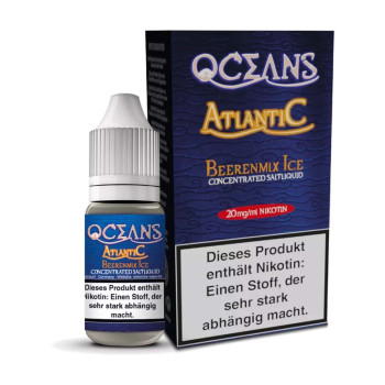 Atlantic NicSalt Liquid by Oceans 10ml / 20mg