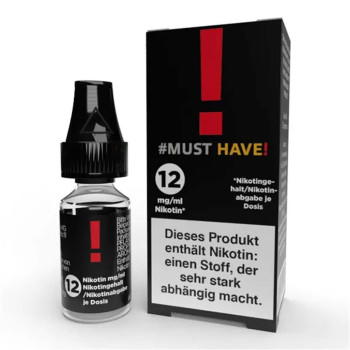 ! 10ml Liquid by Must Have 12mg / 10ml