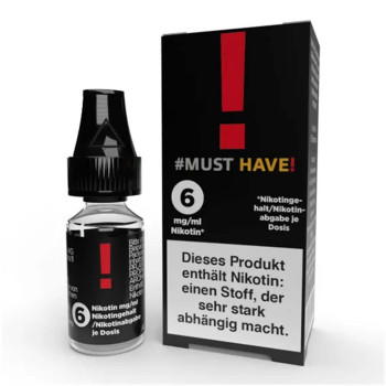 ! 10ml Liquid by Must Have 6mg / 10ml