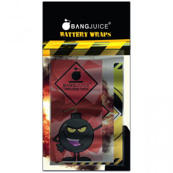 BangJuice Battery Akku Wraps Pack (6 Stück) für 18650er Akkus