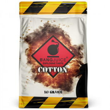 BangJuice Cotton 10g Watte für Selbstwickler