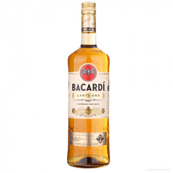 Bacardi Carta Oro Rum 37,5%Vol. 1000ml