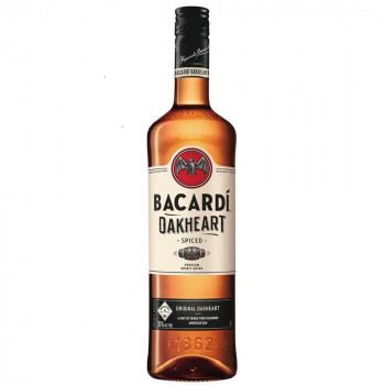 Bacardi Oakheart Spiced Spirit Drink (Rum-Basis) 35%Vol. 1000ml