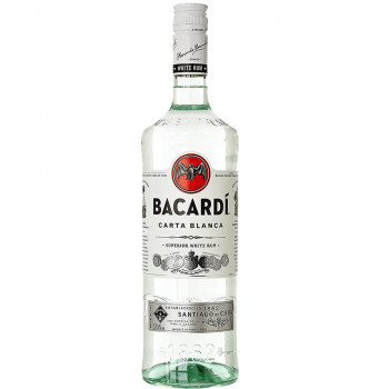 Bacardi Carta Blanca Superior Rum 37,5%Vol. 700ml
