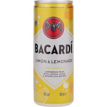 Bacardi Limon & Lemonade Mixgetränk 10% Vol. 250ml
