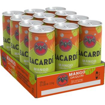 Bacardi Mango Daiquiri Mixgetränk 10% 12x 250ml