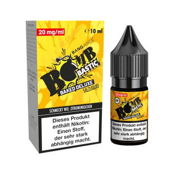 Baked Deluxe - Bombbastic Hybrid NicSalt Liquid by Bang Juice 10ml / 10mg